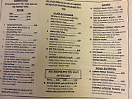 Serendipitea-tea Room menu