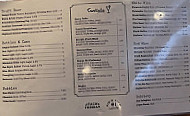 Camps Kitchen Bar menu