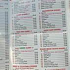 Oriental Hut menu