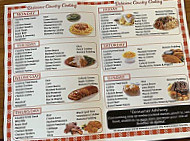 Country Cafe menu