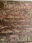 Caboose menu