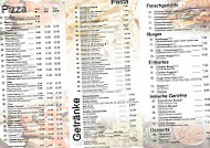 Pizza Pronto menu