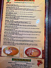 Don Juan's Mexican menu