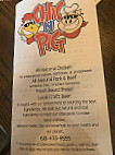 Chic N Pig menu