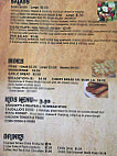 Caudillo's Pizza menu