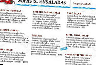 Amigo Family Mexican menu