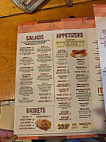 Cork Pine Eatery Saloon menu