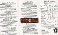 The Coffee Cottage menu