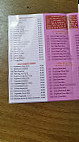 The Great Wall menu