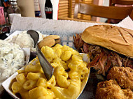 Due South Bbq food