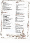 Restaurant 1800 menu