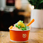 Orange Leaf Frozen Yogurt food