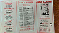 Jade Garden menu