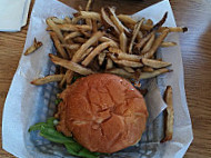 Brown Bag Burgers food