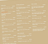 L'artiste Pizzaiolo menu