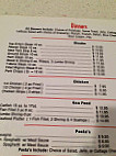 Eldora Pizza Steakhouse menu