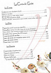 Le Galet D'Or menu