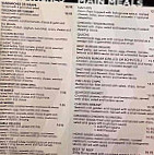 The Way Cafe menu