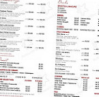 La Famiglia Italian menu