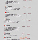 Allo Pizz' menu