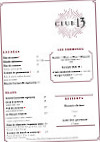 Club 13 Restaurant inside