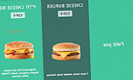 Speed Burger menu