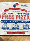 Domino's Pizza menu