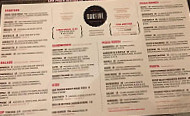 Oakfire menu