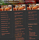 The Boulevard menu