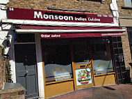 Monsoon Indian Restaurant inside