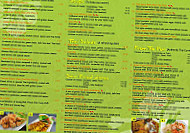 Serene Thai menu