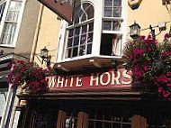 The White Horse outside