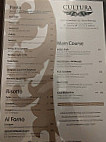 Cultura Espresso Bar and Restaurant menu