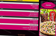 Croosty Pizza menu