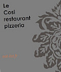 Le Cosi menu