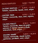 Latino Pizza menu