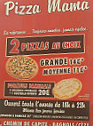 Pizza Mama menu