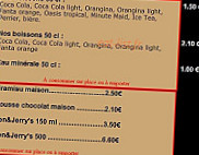 Pizza Stef menu