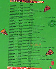 Miss Pizza menu