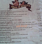 Pizzeria San Remo menu