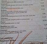 Pizzeria San Remo menu