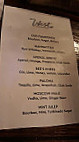 West Food menu