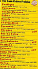 Pizzéria L'occitane menu