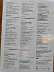 Menu Thai menu