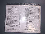 Nogales Airport Cafe menu