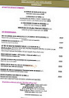 Au Coq Blanc menu