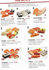 Hoki Sushi menu