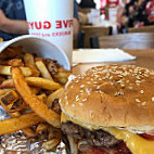 Five Guys Burgers Fries food