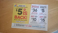 Domino's Pizza Woodville Park menu