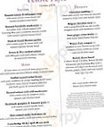 Freemasons Arms menu